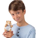 Folkmanis Mini Hamster Finger Puppet - Image 2
